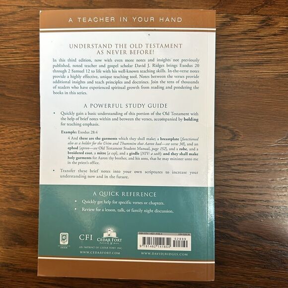 The Old Testament Made Easier Part Two: Exodus 20 Through 2 Samuel Third Edition - Picture 2 of 6